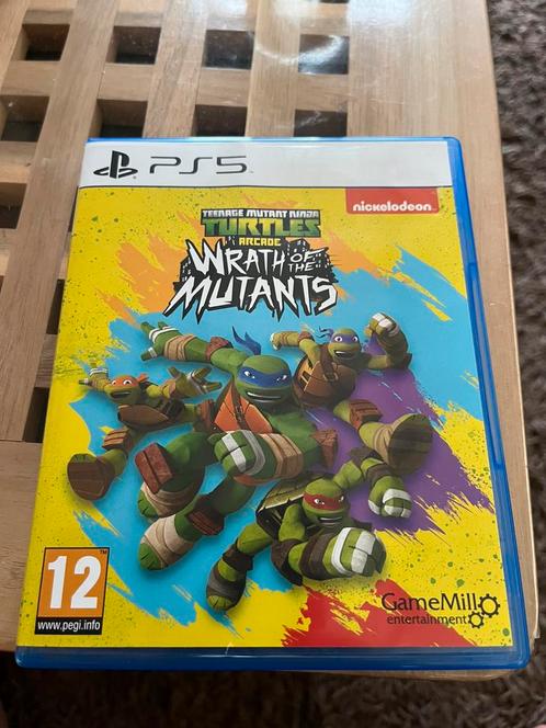 1x gebruikt:Teenage Mut Ninja Turtles: Wrath of the Mutants, Spelcomputers en Games, Games | Sony PlayStation 5, Zo goed als nieuw