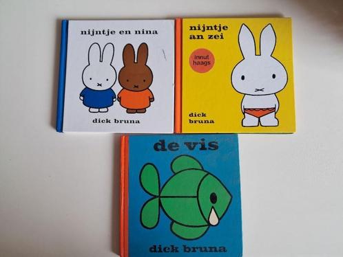 Dick Bruna: nijntje an zei, nijntje en nina, de vis, Boeken, Kinderboeken | Kleuters, Gelezen, Ophalen of Verzenden