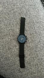 Zo goed als nieuwe Mats Meier horloge heren, zwart, Ophalen, Zo goed als nieuw, Zwart