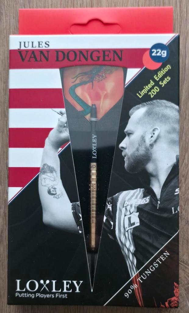 Jules van Dongen 22gr Limited Edition - Nieuw!, Sport en Fitness, Darts, Nieuw, Pijlen, Ophalen of Verzenden