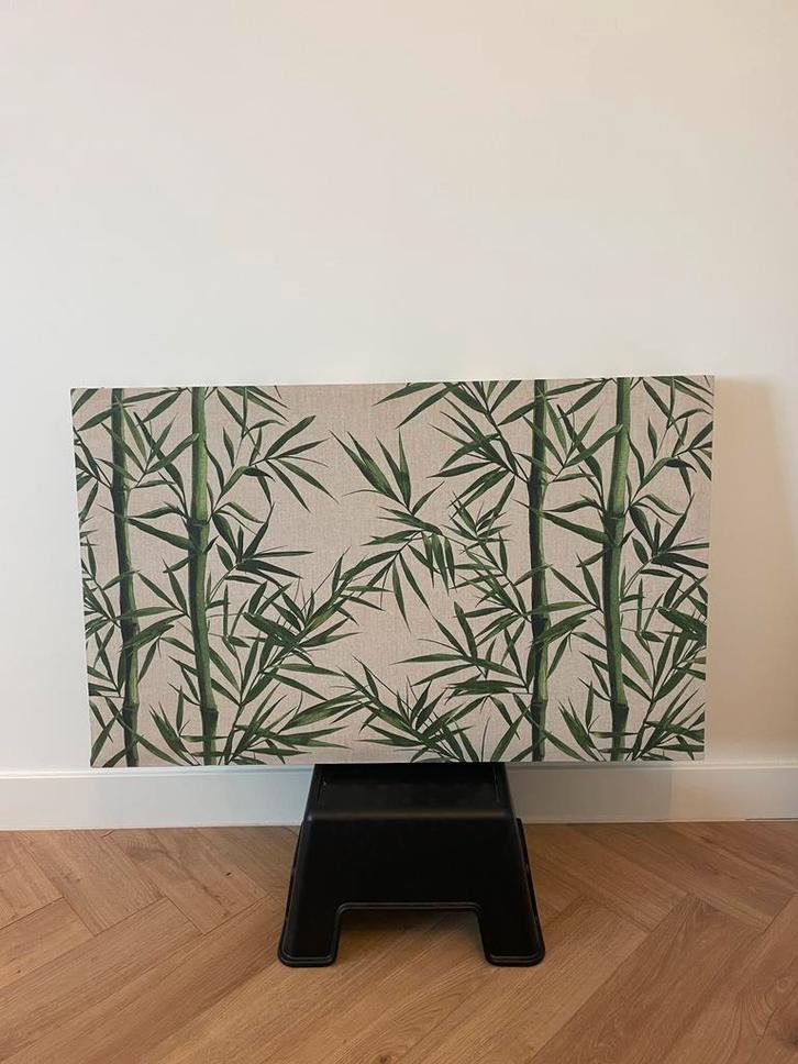 Akoestisch wandpaneel bamboe design #2, Huis en Inrichting, Woonaccessoires | Wanddecoraties, Gebruikt, Ophalen