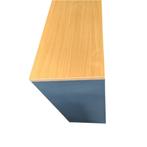 Roldeurkast Antraciet Beuken H103xB100xD43, Huis en Inrichting, Kasten | Roldeurkasten en Archiefkasten, Kunststof, Gebruikt, 100 tot 150 cm