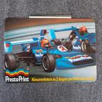 Vintage sticker Formule 1 autorace presto print goede staat, Verzamelen, Stickers, Ophalen of Verzenden, Zo goed als nieuw