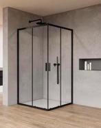 Douchecabine zwart 90x90 cm - Antikalk Nano Coating - Nieuw, Huis en Inrichting, Ophalen, Nieuw