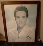 Elvis Presley in lijst, Ophalen of Verzenden, Gebruikt, Foto of Kaart