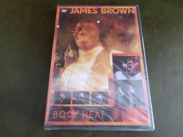 James Brown - Body Heat Live DVD Geseald, Cd's en Dvd's, Dvd's | Muziek en Concerten, Nieuw in verpakking, Muziek en Concerten