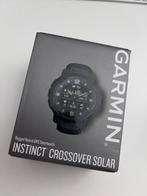 Garmin Instinct Crossover Solar, Zwart, Garmin, Ophalen of Verzenden, Zo goed als nieuw
