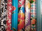 verschillende vintage tafelzeil op rol. 120 breed, Ophalen, Zo goed als nieuw, Overige kleuren, Tafelkleed of Tafelzeil