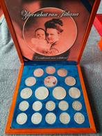 De 3 verschillende sets van de complete Juliana schat, Postzegels en Munten, Munten | Nederland, Koningin Juliana, Setje, Zilver