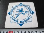 sticker Boskant Damesvoetbalvereniging 10 jaar 1972-1982, Ophalen, Zo goed als nieuw