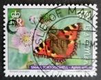 ISLE of MAN - vlinder 2011, Postzegels en Munten, Overige landen, Verzenden, Gestempeld