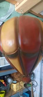 Plafond ballon met mandje, Ophalen
