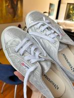 Superga 2750 sneakers/gympen in glitter zilver grijs 38, Kleding | Dames, Schoenen, Ophalen of Verzenden, Grijs, Superga, Sneakers of Gympen