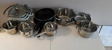 Pannenset - Kook- en Bakplezier! 12 pannen. beschikbaar voor biedingen