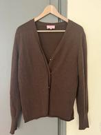 Bruin vestje Noon met riem M wol/cashmere, Kleding | Dames, Ophalen of Verzenden, Gedragen, Bruin