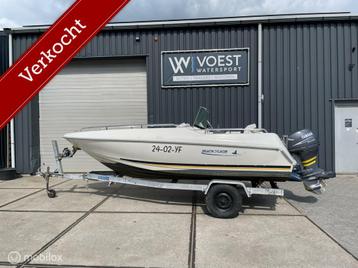 Quicksilver 500 console boot / 40 PK Yamaha beschikbaar voor biedingen