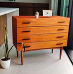 GEZOCHT - mid century 60’s ladekast, Huis en Inrichting, Kasten | Ladekasten, Ophalen, 50 tot 100 cm, Zo goed als nieuw, 3 of 4 laden