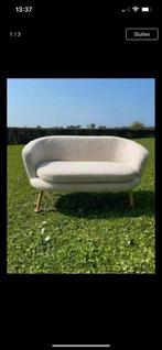 Te huur €95 trouwbankje, stoffen teddybank, ceremonie bankje, Huis en Inrichting, Ophalen of Verzenden, Nieuw, Tweepersoons, Minder dan 150 cm