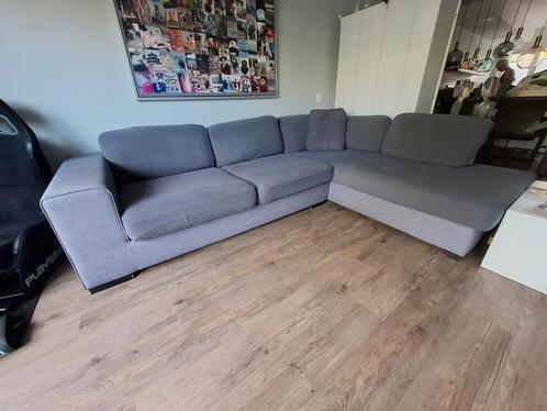 gratis af te halen hoekbank met overtrek, Huis en Inrichting, Banken | Complete zithoeken, Gebruikt, Stof, Ophalen