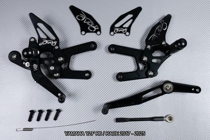 Verstelbare remschakelset YAMAHA YZF R6 / RACE 2017 - 2025, Motoren, Accessoires | Overige, Nieuw, Ophalen of Verzenden