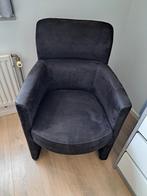 Stoel Antraciet Stoffen Fauteuil - Zo Goed als Nieuw, Ophalen, 75 tot 100 cm, Zo goed als nieuw, 75 tot 100 cm