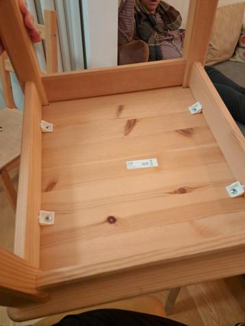 Gratis 4 ikea ivar stoelen - afbeelding 3