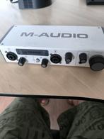 M-audio M-track 2ch interface, Ophalen of Verzenden, Gebruikt, Audio