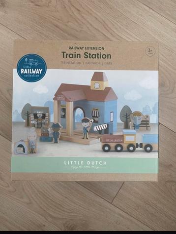 LITTLE DUTCH TREINSET XL & TREIN STATION beschikbaar voor biedingen