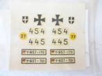 Dinky Toys 696/692 originele Transfers Leopard Tank nieuwsta, Ophalen of Verzenden, Nieuw, Overige typen, Dinky Toys