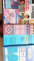 Brei-, haak- en borduurboeken (5 stuks), Ophalen of Verzenden, Gelezen, Breien en Haken
