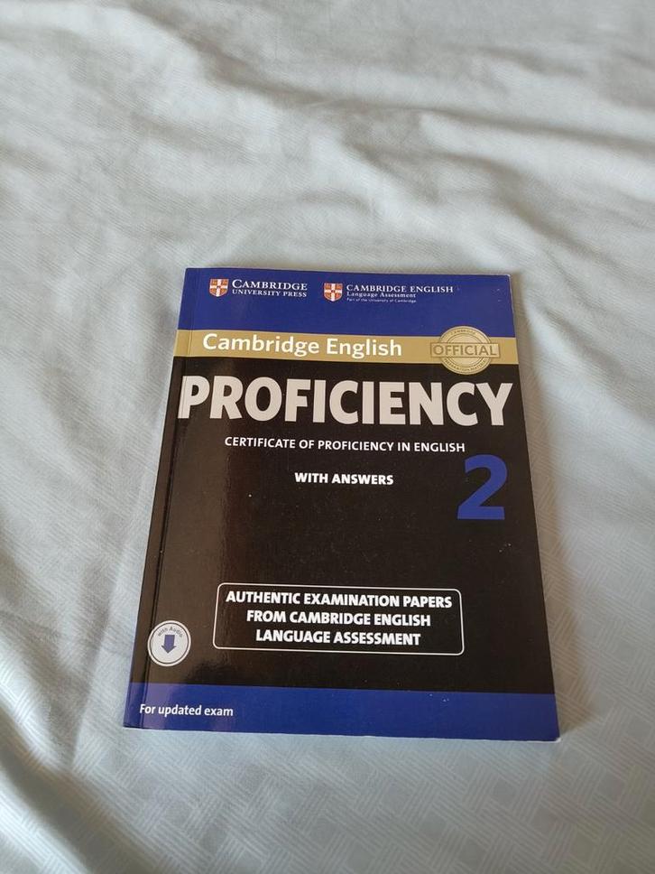 Cambridge English Proficiency 2 - Oefen voor je CPE examen!, Boeken, Taal | Engels, Zo goed als nieuw, Non-fictie, Ophalen of Verzenden