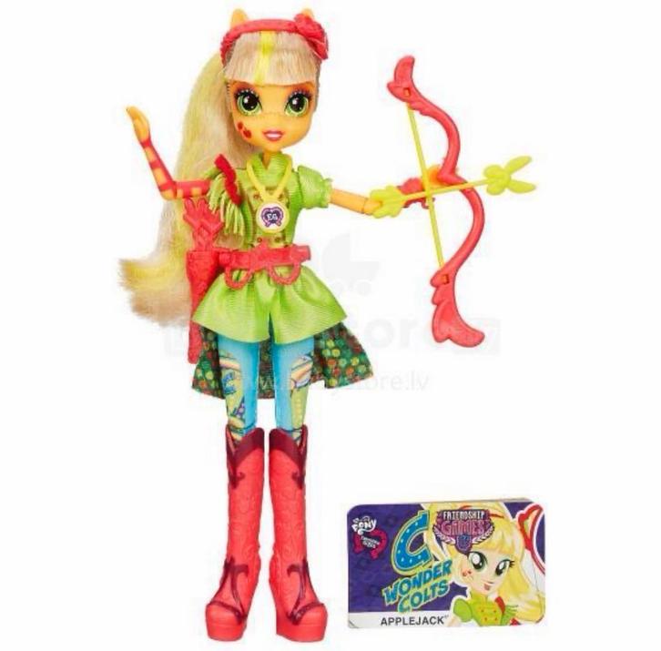My Little Pony Equestria Girls Applejack Friendship pop doll, Kinderen en Baby's, Speelgoed | My Little Pony, Zo goed als nieuw