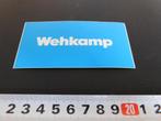 sticker WEHKAMP, Verzamelen, Ophalen, Zo goed als nieuw, Bedrijf of Vereniging