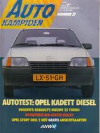 Autokampioen 21 1985 : Renault 25 V6 Turbo - Opel Kadett E, Gelezen, Algemeen, Ophalen of Verzenden, Autokampioen