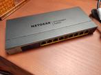 Netgear GS108PP 8-poorts unmanaged switch, Computers en Software, Netwerk switches, Ophalen of Verzenden, Gebruikt