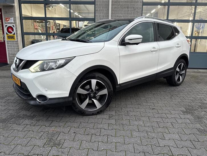 Nissan Qashqai 1.2 Tekna | PANORAMADAK |, Auto's, Nissan, Bedrijf, Te koop, Qashqai, 360° camera, ABS, Achteruitrijcamera, Airbags