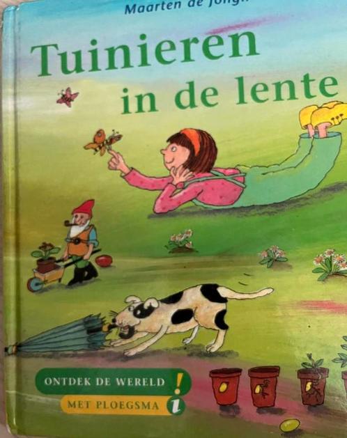 Tuinieren in de lente Auteur: Maarten de Jongh, Boeken, Kinderboeken | Jeugd | onder 10 jaar, Gelezen, Ophalen of Verzenden