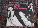 Kate B Anna McGarrigle - Complainte pour ste-catherine (2), Ophalen of Verzenden, Zo goed als nieuw, Pop