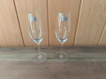 2 Schott Zwiesel Champagneglazen – Tritan Kristalglas, Made  beschikbaar voor biedingen
