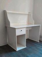 IKEA bureau met lade - blad 120 x 70 cm - wit, Huis en Inrichting, Bureaus, Ophalen, Zo goed als nieuw