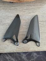 Ducati 1098/1198/848 Carbon Hielbeschermers, Motoren, Ophalen, Gebruikt