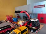 Wsi mammoet mercedes fassi kraan bakwagen, Hobby en Vrije tijd, Modelauto's | 1:50, Ophalen of Verzenden, Zo goed als nieuw, Bus of Vrachtwagen