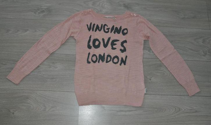 vingino sweater 140, top 140, kinderkleding 140, Kinderen en Baby's, Kinderkleding | Maat 140, Zo goed als nieuw, Meisje, Trui of Vest