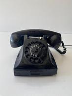 VINTAGE BAKELIETEN TELEFOON ZWART (A255), Ophalen of Verzenden, Gebruikt, Bakeliet