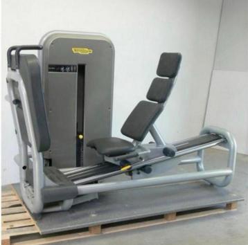 Technogym legpress 200kg steekgewichten beschikbaar voor biedingen