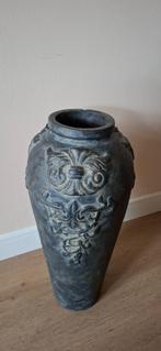 Hoge sier Vaas, Huis en Inrichting, Woonaccessoires | Vazen, Ophalen, Gebruikt, Overige kleuren, Aardewerk of Porselein