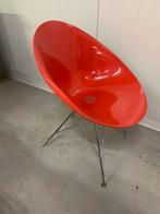 1 rode ERO (S) by Kartell with S + ARCK design stoel, Ophalen of Verzenden, Zo goed als nieuw, Rood, Twee