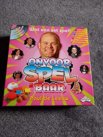 Bordspel onvoorspelbaar paul de leeuw nieuw