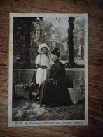 Oude briefkaart Koningin Emma met Prinses Juliana, Verzamelen, Ophalen of Verzenden, Voor 1940, Gebruikt, Overige onderwerpen