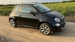 Fiat 500 1.2 2017 Zwart, Auto's, Voorwielaandrijving, 1242 cc, 4 cilinders, 840 kg